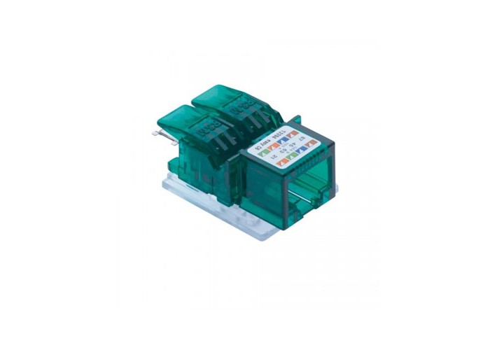 R&M F R810597 CAT6 Connection Module for Plate