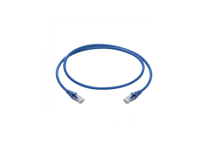 R&M R196107 PC C6 U/UTP 4P LSZH Blue Patch Cord