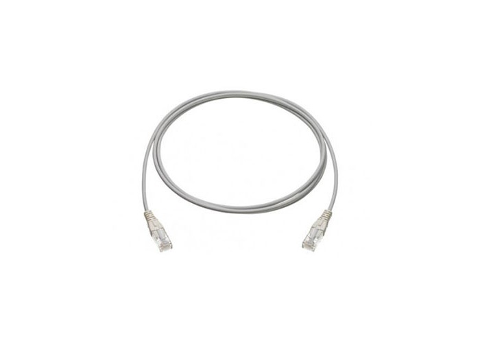 R&M R196128 PC C6 U/UTP 4P LSZH Grey Patch Cord