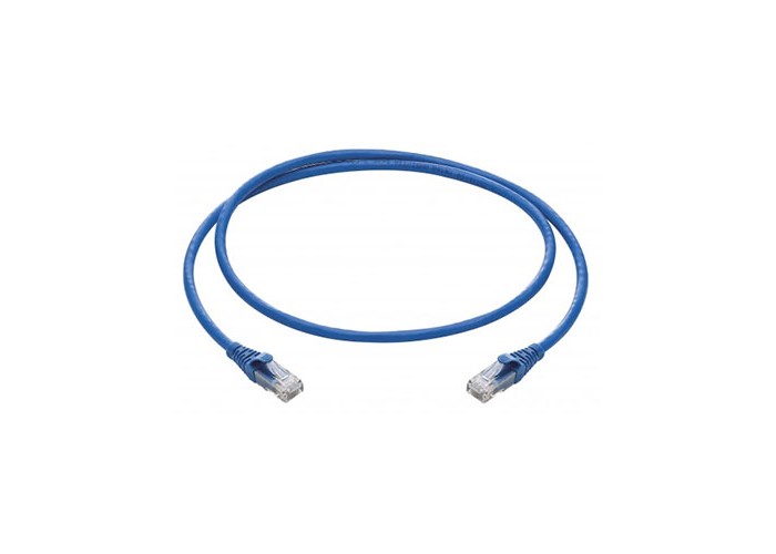 R&M R881021 PC C6 U/UTP 4P LSZH Blue Patch Cord