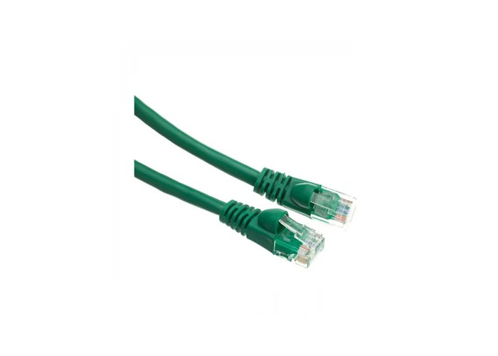 R&M R881029 PC C6 U/UTP 4P LSZH Green Patch Cord